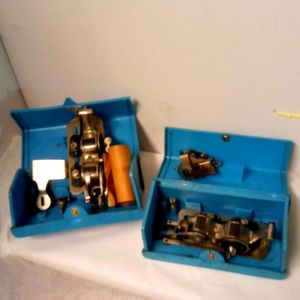 2 Vintage Singer Famous Buttonhole Worker Attachments